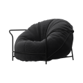Дизайнерское кресло Uni Черный с каркасом