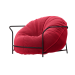 Дизайнерское Кресло Uni Розовый с каркасом