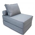 Бескаркасный диван-кровать Коста Китон 06 внешние швы